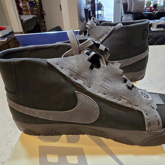 Size 10.5 - Nike Di'orr Greenwood x Zoom Blazer SB Mid Diné FQ0792-001 NEW - Picture 1 of 16